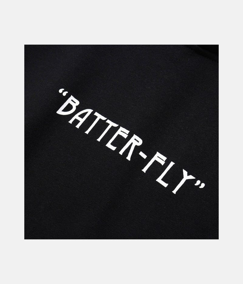 "BATTER-FLY" HOODIE - THE URBAN MOOD | Streetwear Store