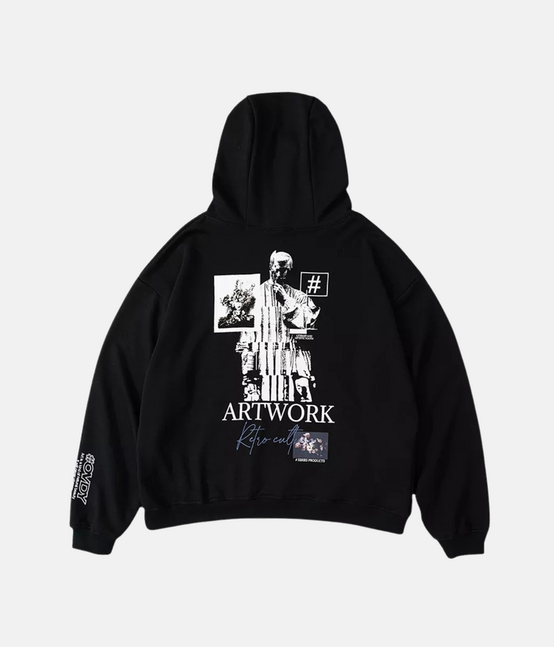 ARTWORK HOODIE - THE URBAN MOOD | Streetwear Store