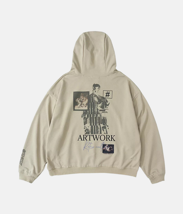 ARTWORK HOODIE - THE URBAN MOOD | Streetwear Store