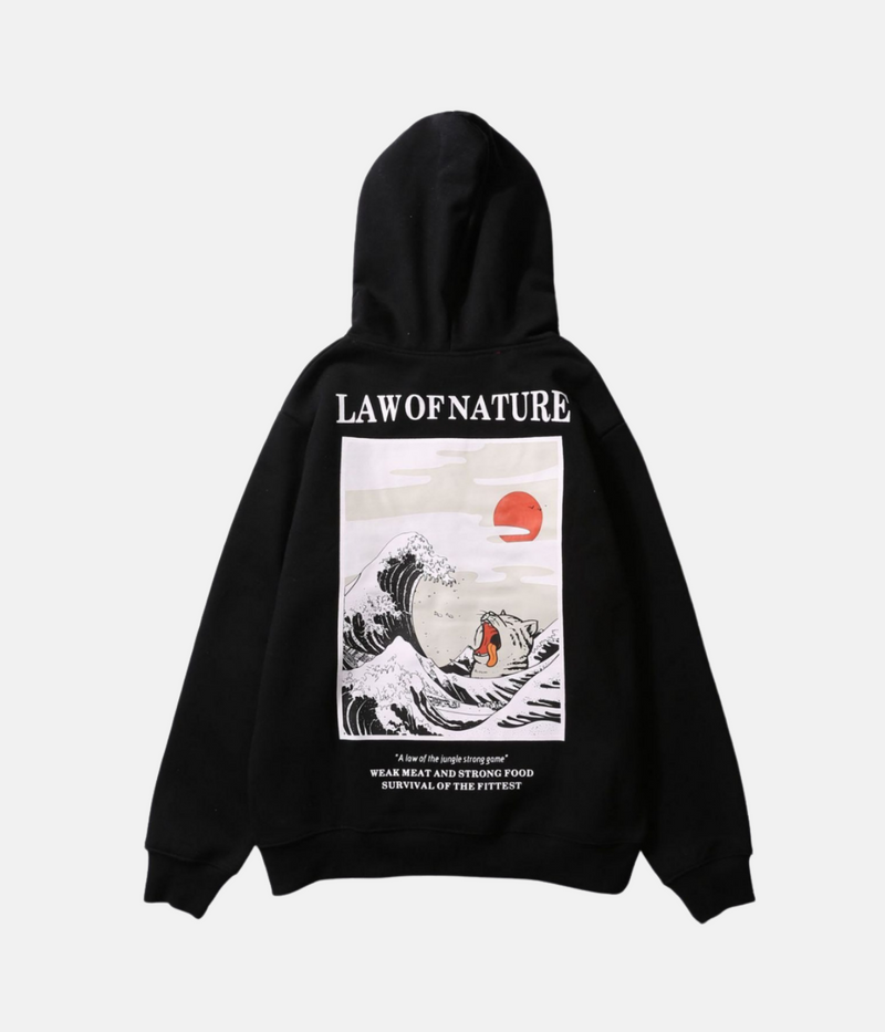 NATURE HOODIE - THE URBAN MOOD | Streetwear Store