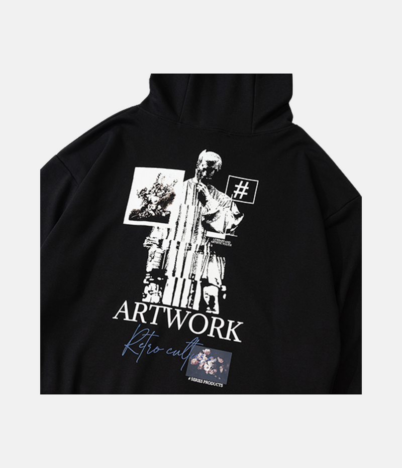 ARTWORK HOODIE - THE URBAN MOOD | Streetwear Store