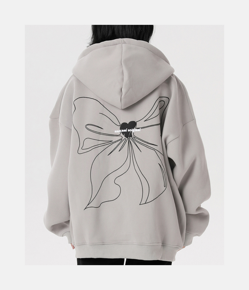 BOWKNOT HOODIE - THE URBAN MOOD | Streetwear Store