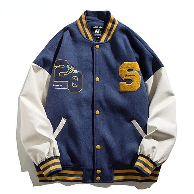 Bee Baseball Jacket