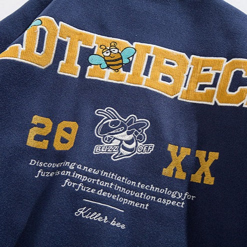 Bee Baseball Jacket