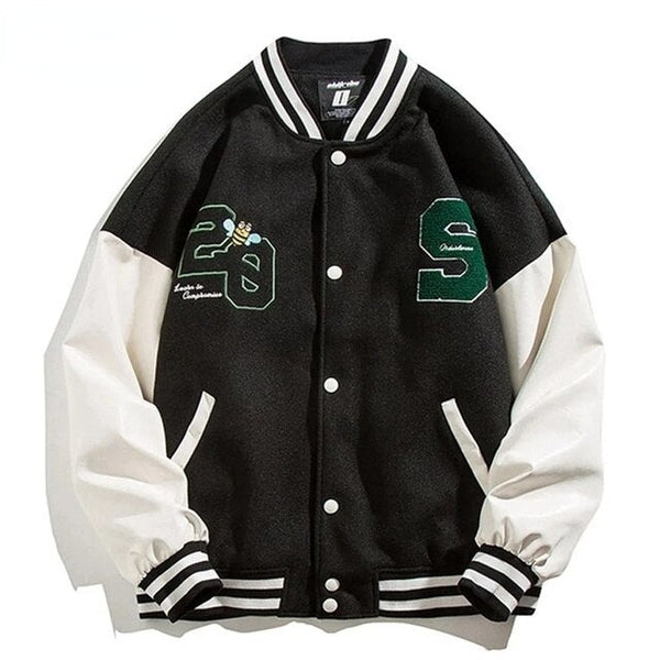 Bee Baseball Jacket